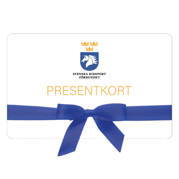 Presentkort, SVRF Shop