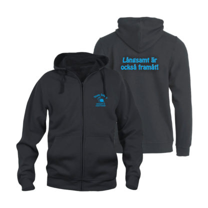 Hoodie Zip Herr, Team Snigel