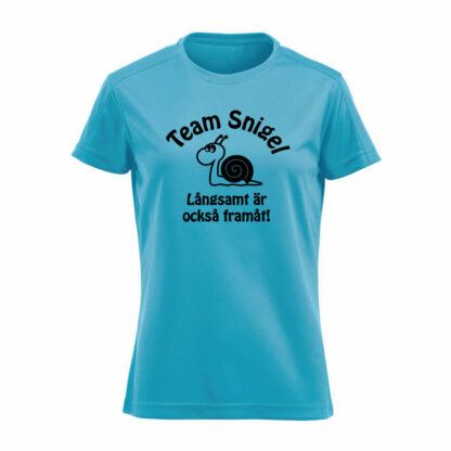Funktions t-shirt Dam, Turkos